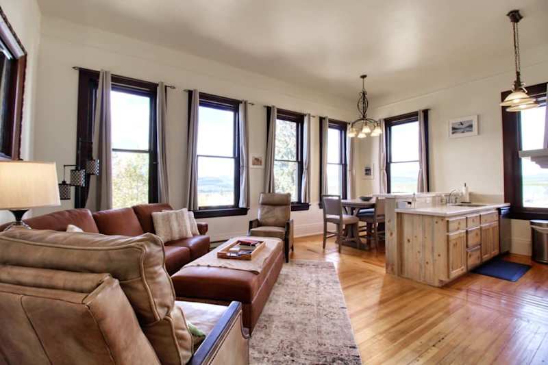 Old St. Vincent's Loft 302 — Historic 3BR with Mountain Views