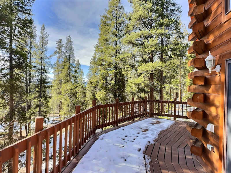 Mountain Log Cabin on 6 Acres — Leadville